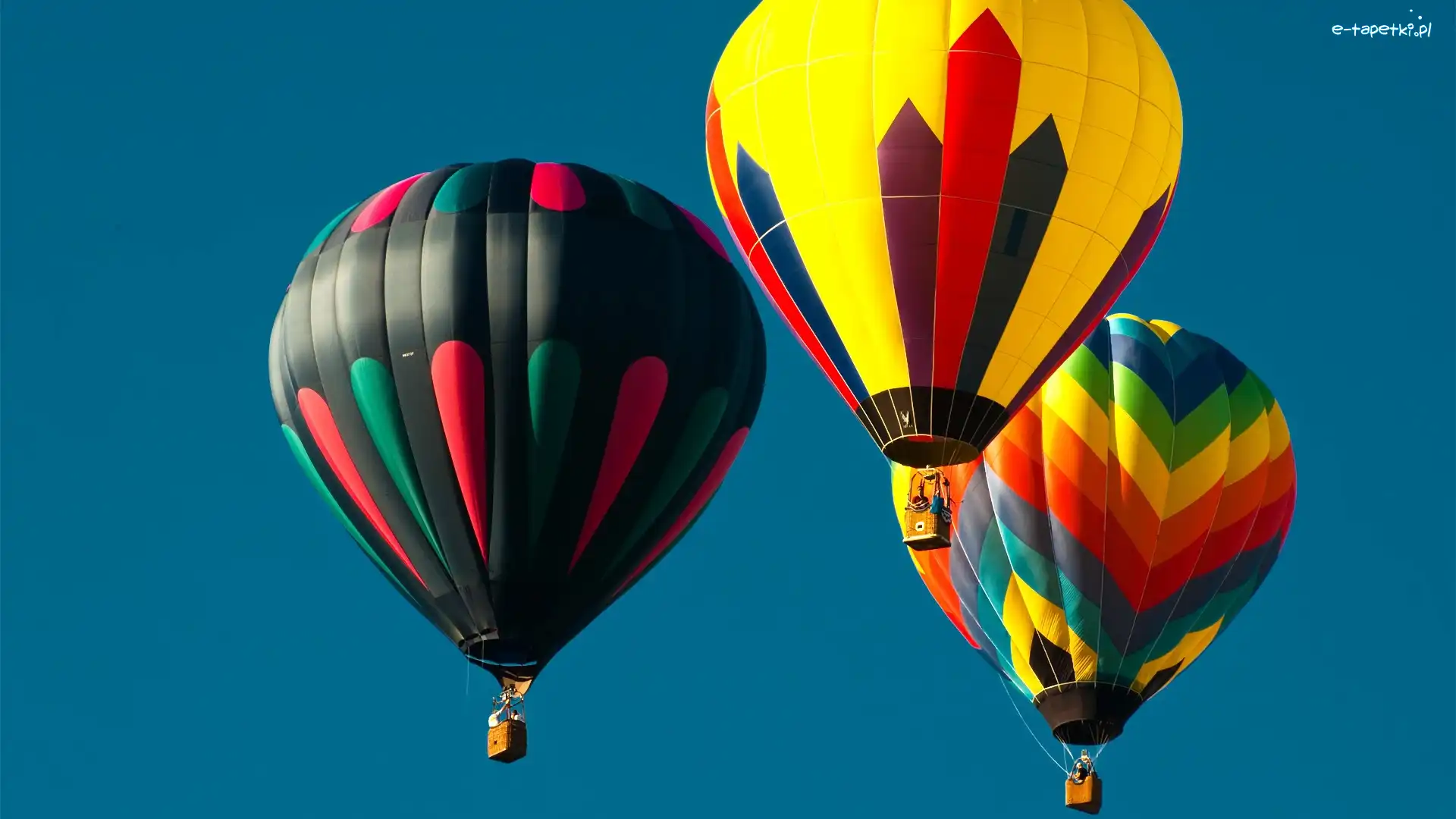 Niebo, Balony, Kolorowe