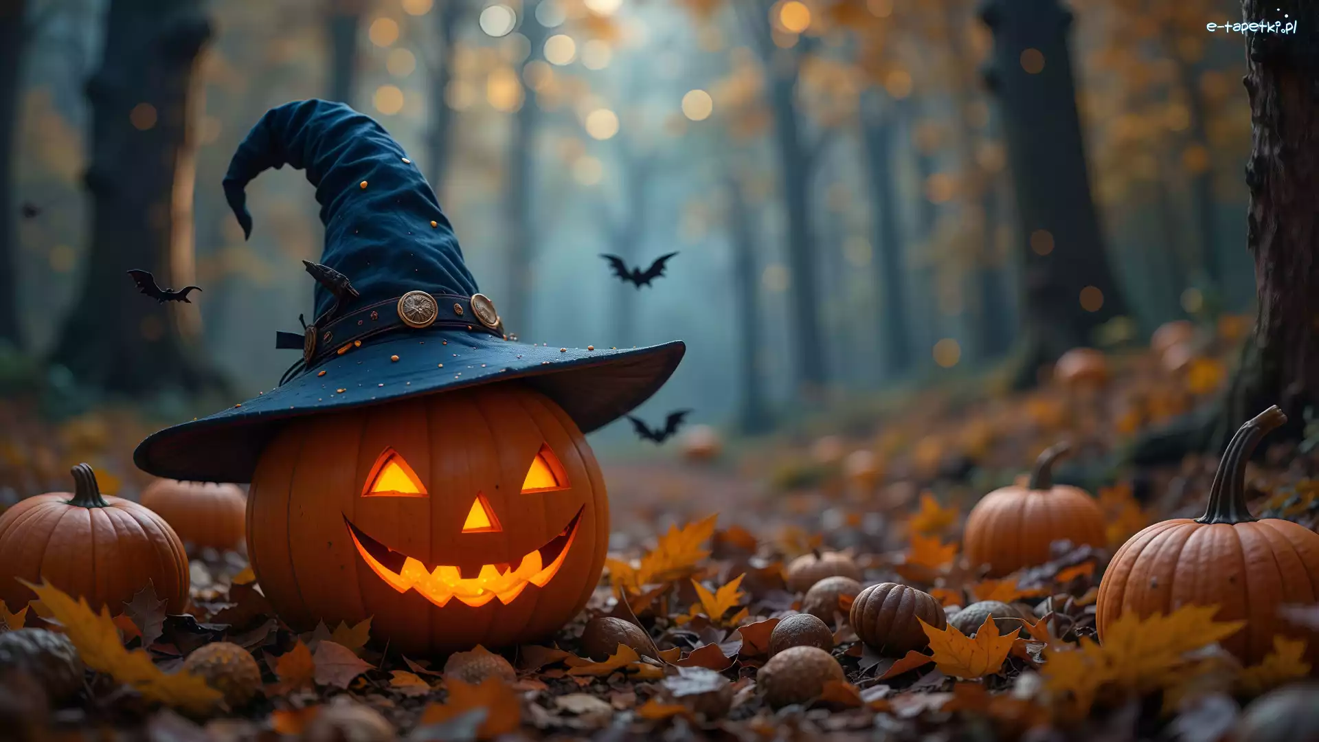 Dynia, Grafika AI, Kapelusz, Halloween