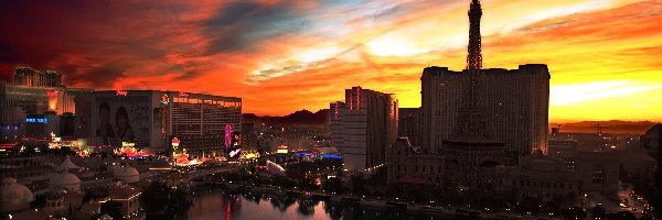 Słońca, Zachód, Las Vegas