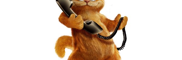 Garfield, Słuchawka, Kot