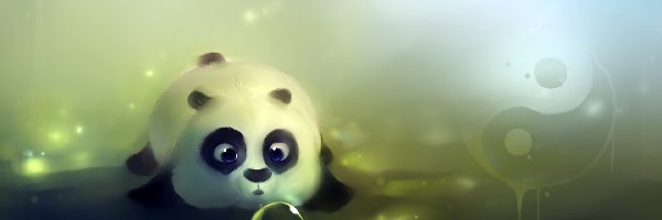 Grafika 3D, Bańka, Panda