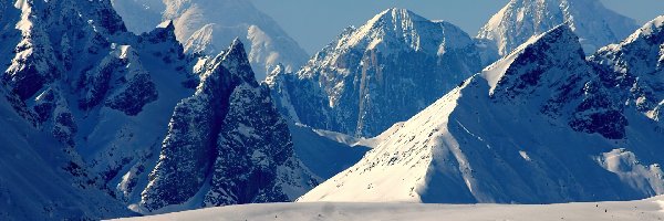 Góry, Śnieg, Alaska