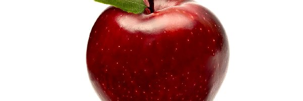Jabłko, Liść, Zielony, Czerwone