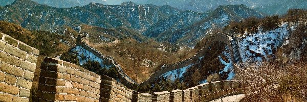 Chiny, Góry, Wielki Mur Chiński