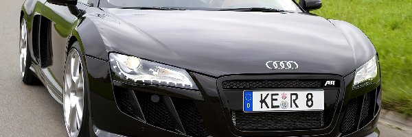 Audi R8, ABT, Zderzak, Czarne