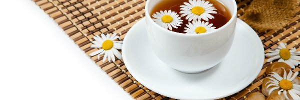 Herbata, Kwiatki, Rumiankowa, Kamyki, Mata