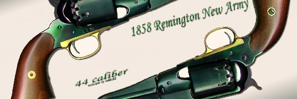 Remington, Army, New, 1858