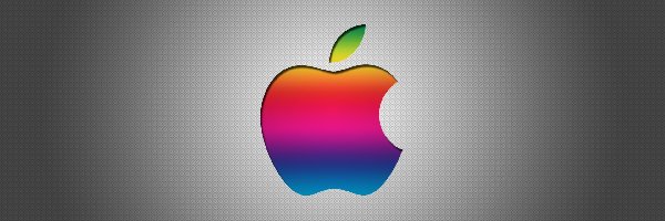 Tęczowe, Logo, Apple