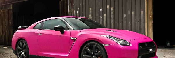 Różowy, GTR, Nissan