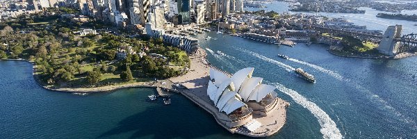 Australia, Sydney Opera House, Sydney, Miasta, Panorama
