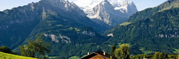 Szwajcaria, Góry, Domy