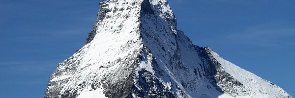Matterhorn, Szczyt, Alpy, Szwajcaria