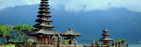 Bali, Pura Ulun Danu Bratan, Świątynia, Indonezja