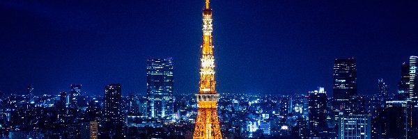 Tokio, Wieża, Drapacze Chmur