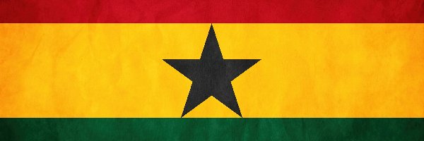 Ghana, Państwa, Flaga