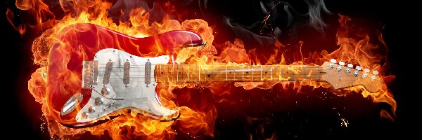 Ogień, Gitara