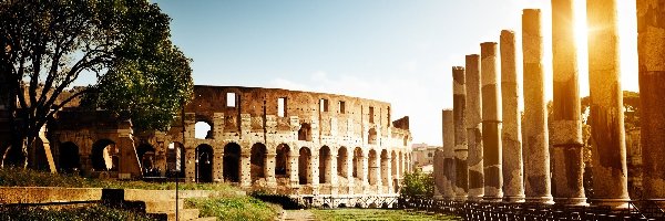 Ruiny, Rzym, Koloseum