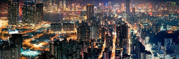 Noc, Miasto, Hong Kong