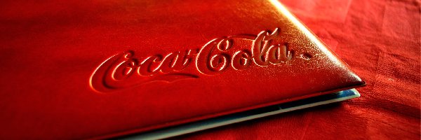 Coca Cola, Napis, Czerwona Książka