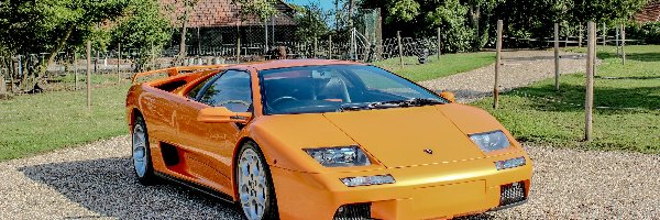 Diablo, Lamborghini, Pomarańczowe