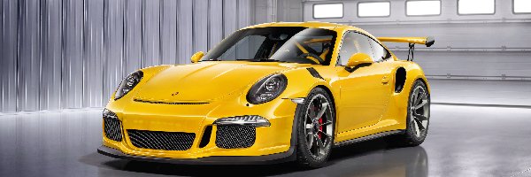 2015, Porsche GT3 RS, Żółte
