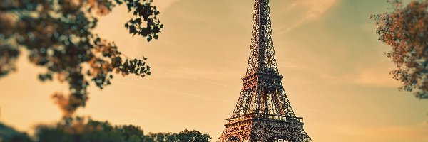 Eiffla, Wieża, Paryż
