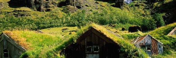 Domek, Góry, Islandia