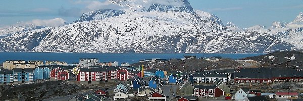 Góry, Nuuk, Morze, Wyspy, Stolica