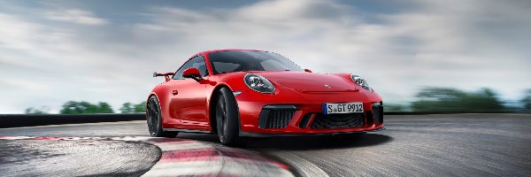 2018, Porsche 911 GT3, Czerwone