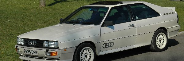 Szyberdach, Audi GT, Białe