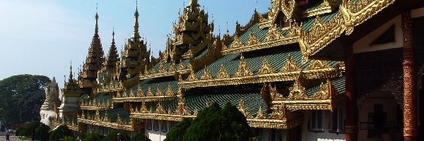 Pałac, Pagoda, Myanmar