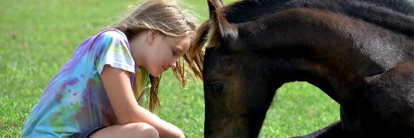 Przyjaźń, Koń, Dziewczynka