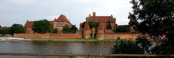 Zamek Krzyżacki, Polska, Malbork, Rzeka Nogat