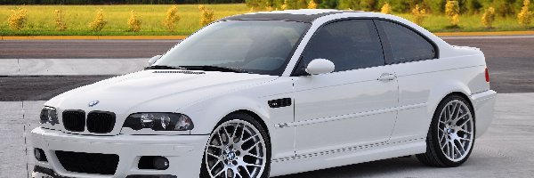 1999, BMW M3 E46, Białe