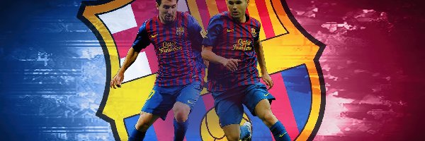 Lionel Messi 
, Andres Iniesta, FC Barcelona
