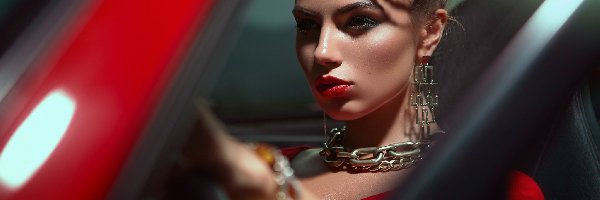 Modelka, Vica Kerekes, Biżuteria, Kobieta
