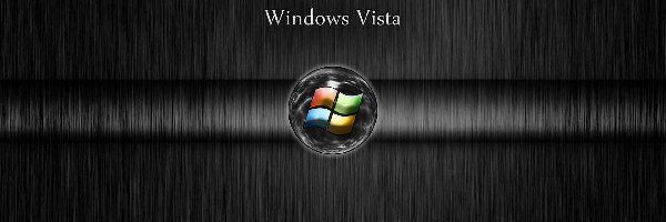 Tło, Czarne, Windows Vista