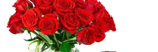 Czerwonych, Przesłanie, Róż, Bukiet