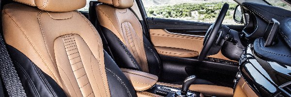 Skóry, Wnętrze, BMW X6 F16