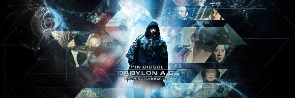 postacie, palto, Vin Diesel, Babylon Ad