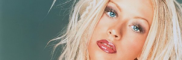 Christina Aguilera, usta, namiętne
