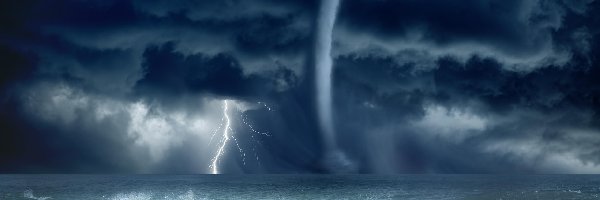 Tornado, Błyskawice, Morze