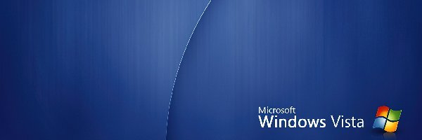 tło, Niebieskie, Windows Vista