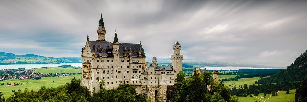 Zamek Neuschwanstein, Bawaria, Niemcy