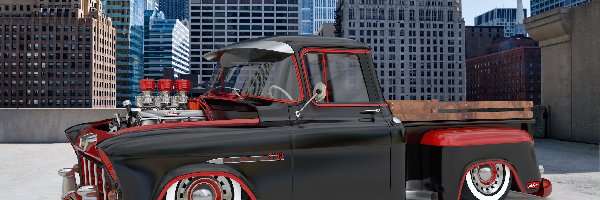 1955, Chevrolet 3100 Custom, Zabytkowy