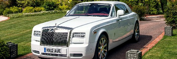 Przód, Rolls-Royce Phantom, Biały