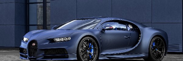 Bugatti Chiron Sport 110, Niebieski