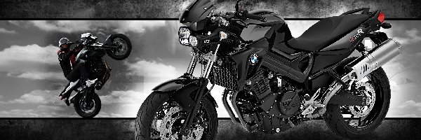 Motocyklista, Motocykl, BMW F800R