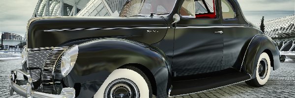Zabytkowy, 1940, Ford Coupe