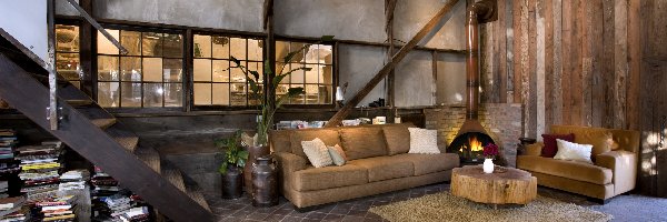 Kominek, Meble, Wnętrze